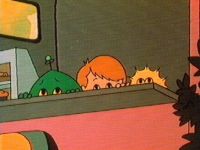 The trio hide