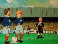 The game is about to start