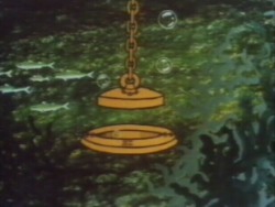He even pulls the plug out of the castle moat