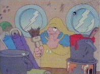 Time to decorate the SkylArk