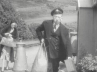 Sam carries his kit to the car