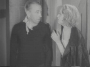 Alice needs some clothes from Sam - he gives her his Sunday best trousers