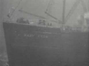 The Mary Fern at sea