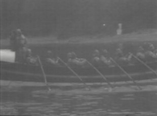 The men row out to sea