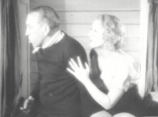 Alice and Sam hear a noise outside the door