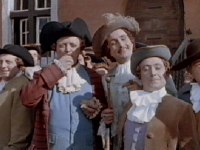 The three scounderels are there as well