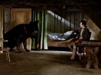 Blackie appears with copper coins